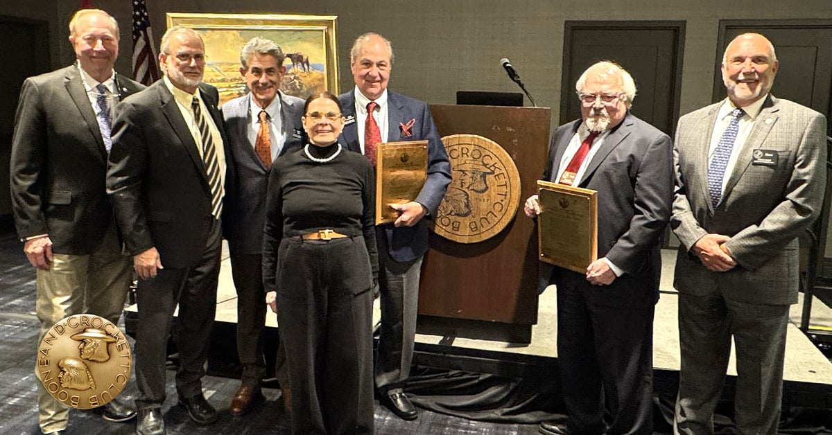 Bill and Linda Demmer and Mark Rey