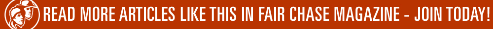fair chase magazine banner ad