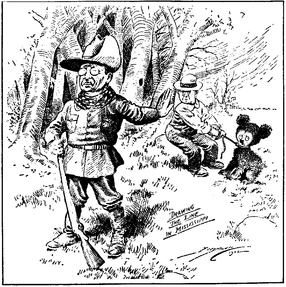 Theodore Rosevelt cartoon