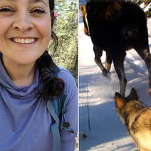 Hailey Boone outdoors