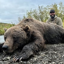 Brian van Lanen World's Record grizzly bear