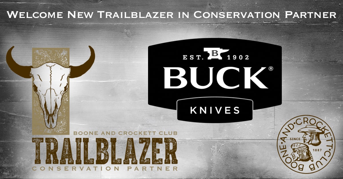 trailblazer and Buck Knives logos