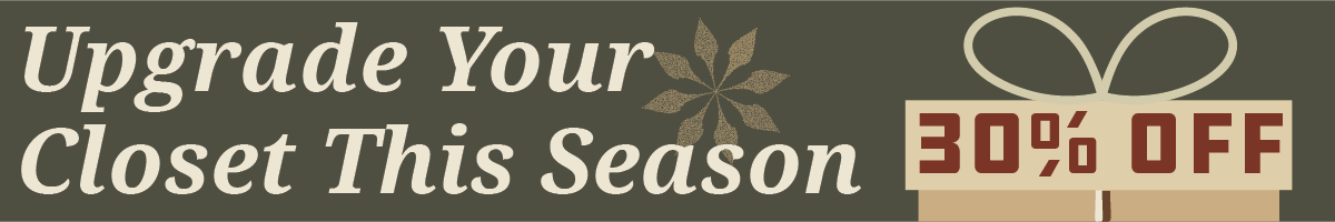 Holiday Clothing Sales Banner 