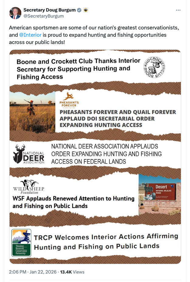 Press release X post