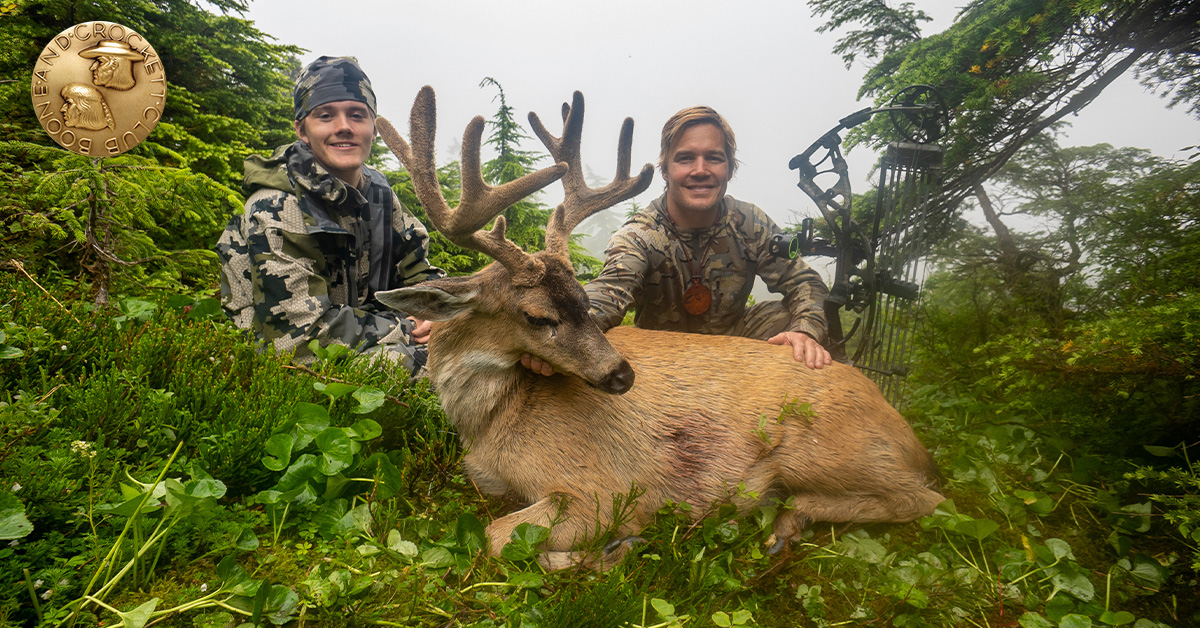 Bolen, Jake, and his blacktail 