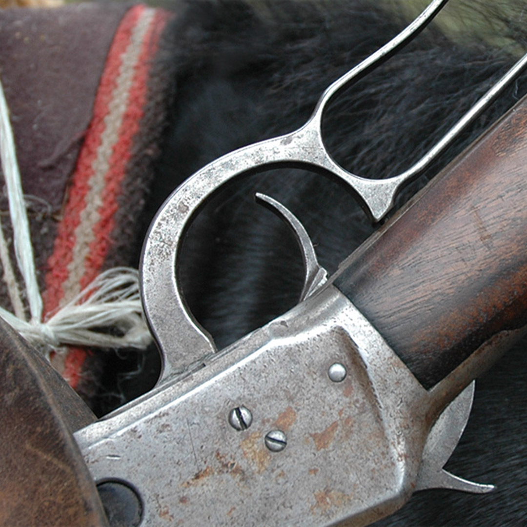 old lever action rifle