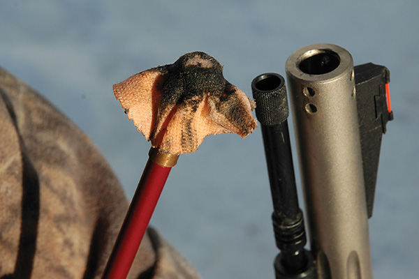 cleaning rifle