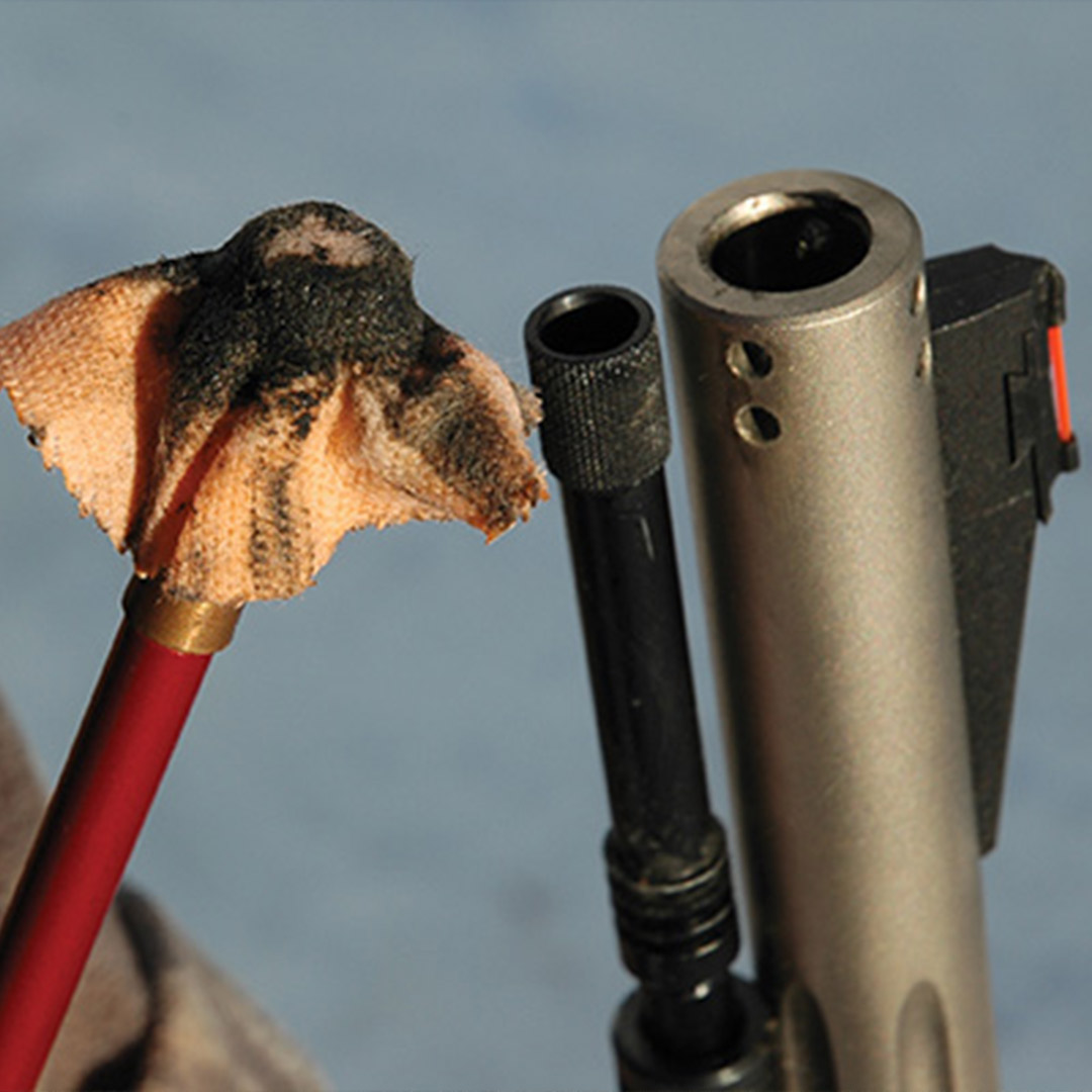 cleaning rifle