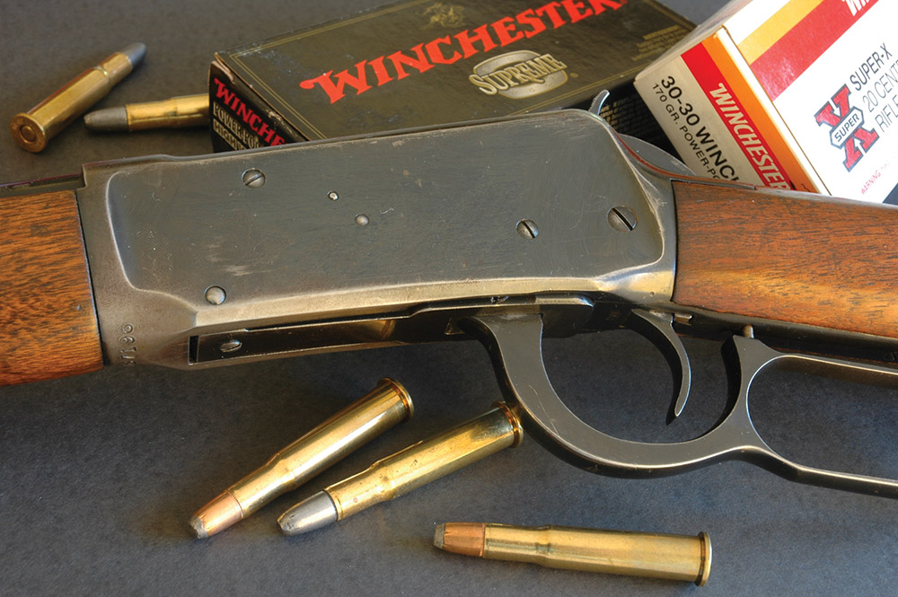 old lever action rifle