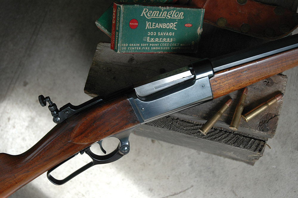 old lever action rifle