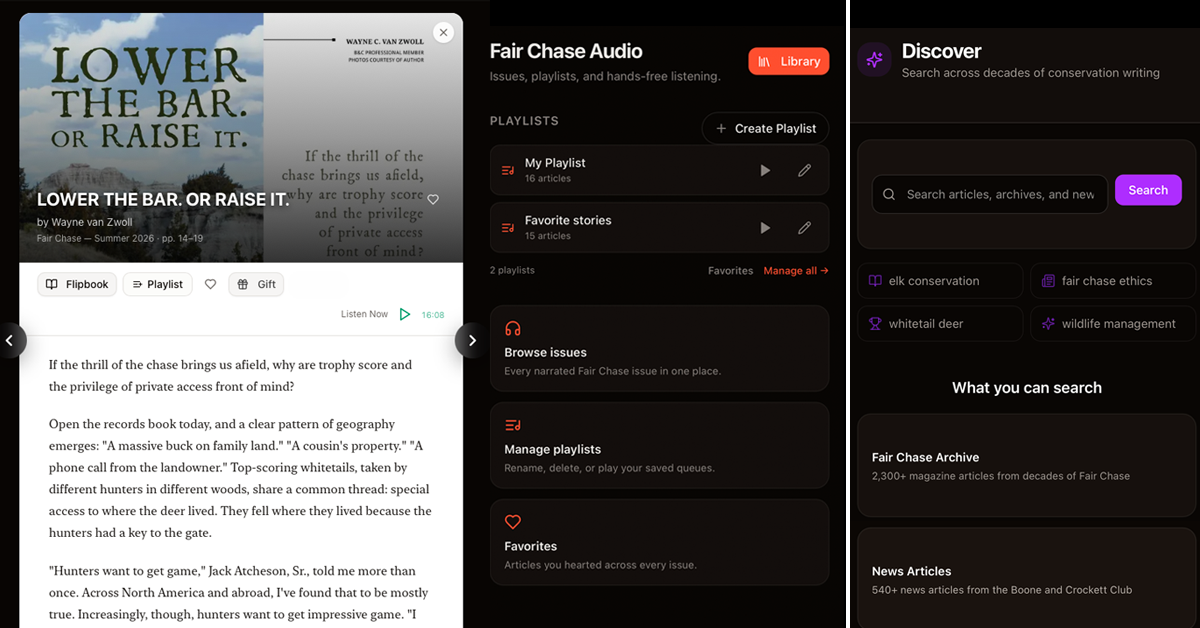 Fair Chase Pro Inside Info