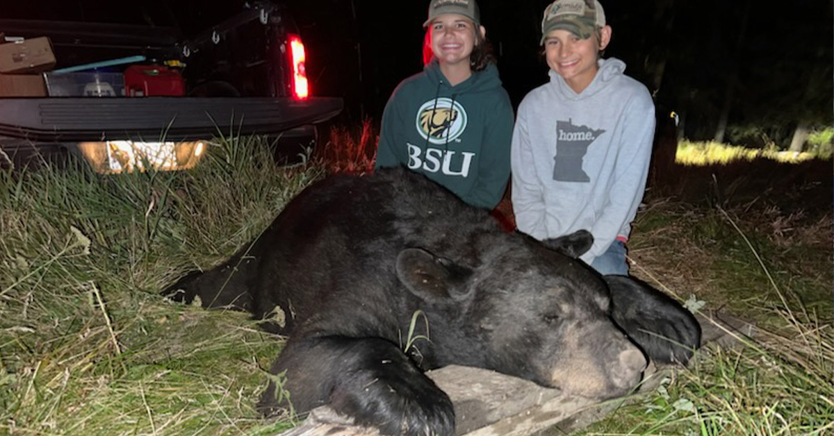 black bear harvest