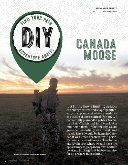 DIY Canada Moose