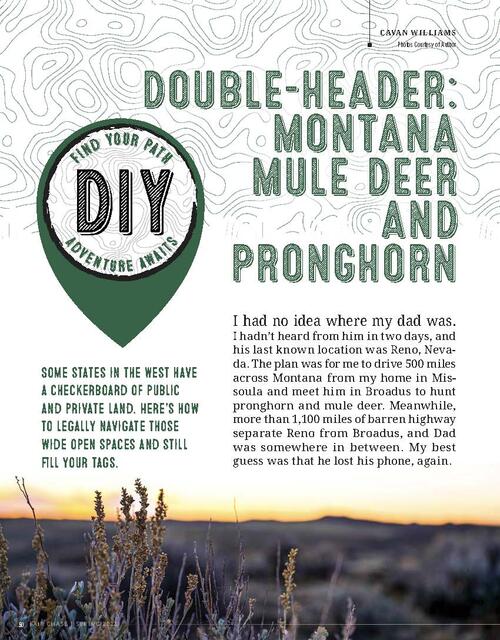 DIY Double Montana