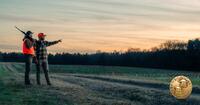 hunters in field