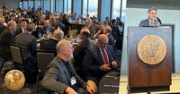 Boone and Crockett Club President Tony Caligiuri welcomed everyone to the dinner in Louisville, Kentucky. 