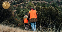 father and son hunting