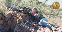 hunter taking aim