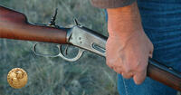 man holding rifle