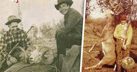 vintage hunting photos