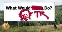 Theodore Roosevelt billboard
