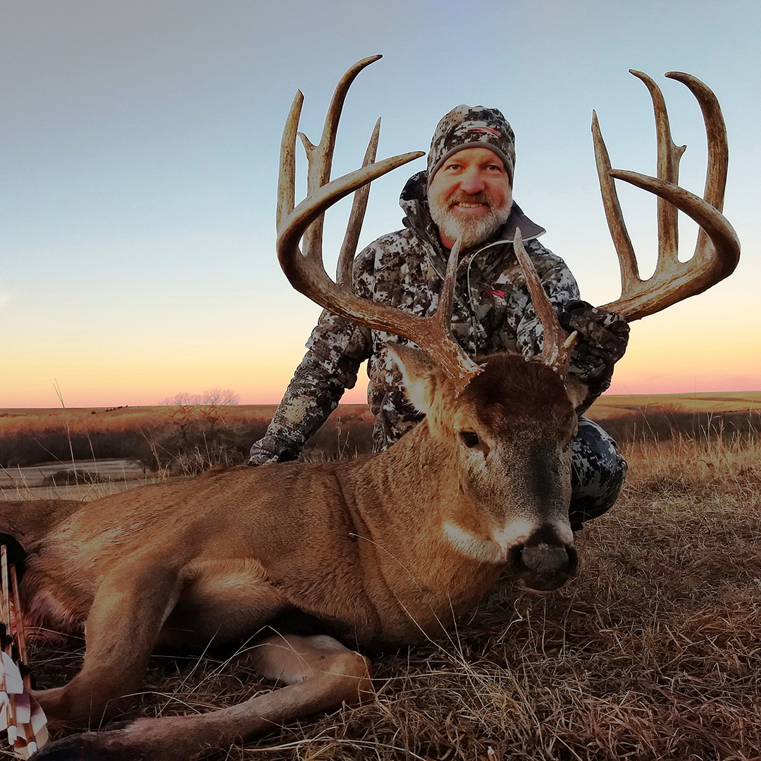 This record-book typical whitetail deer was taken in Lincoln Co., Kansas, during the 2018 archery season by James Willems. It's now part of the Club's data, which is used by many, including game managers, researchers, and fellow sportsmen.