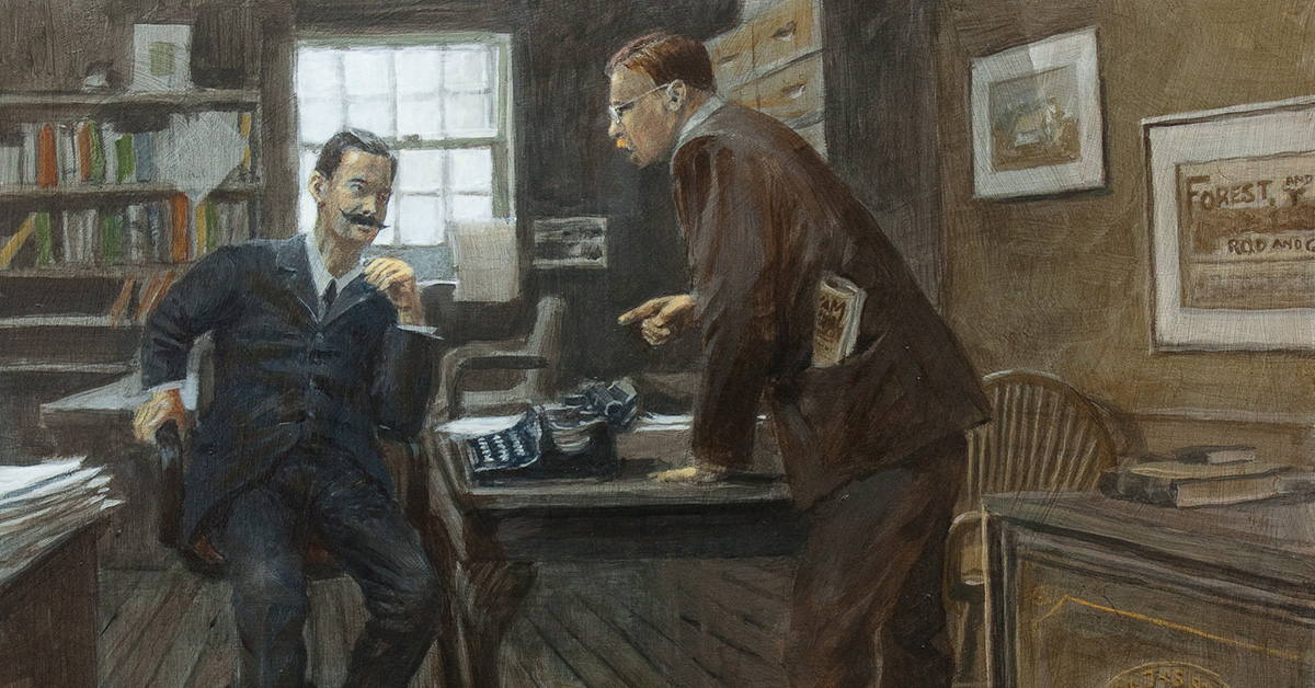 Read the full story in The Legendary Hunts of Theodore Roosevelt by John Seerey-Lester.